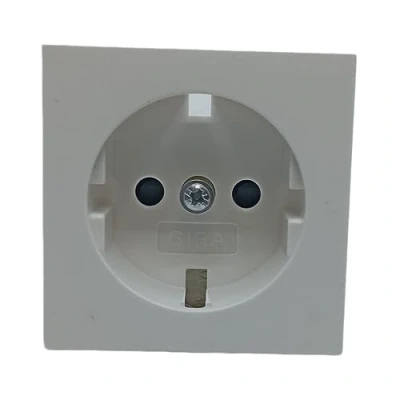 Afbeelding van Gira Systeem 55 afdekplaat voor wandcontactdoos RA 2833 283 zuiver wit