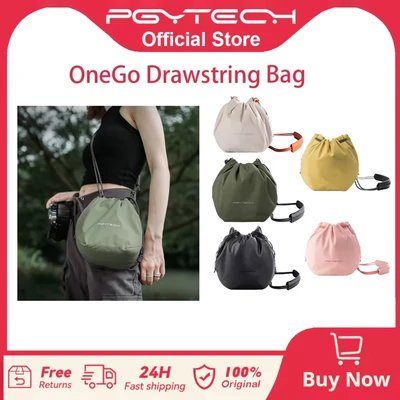 Afbeelding van Pgytech OneGo trekkoordtas (Middernacht) (Cameratas), Cameratas, Zwart
