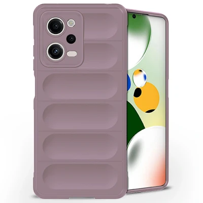 Afbeelding van Xiaomi Redmi Note 12 Pro Hoesje Siliconen en TPU (zacht) iMoshion Softcase/Backcover Paars Telefoonhoesje