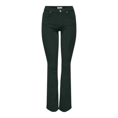 Afbeelding van Only Broek Onlmary global Mid Cord Flared Pnt 15304256 Scarab Dames Maat W36 X L32