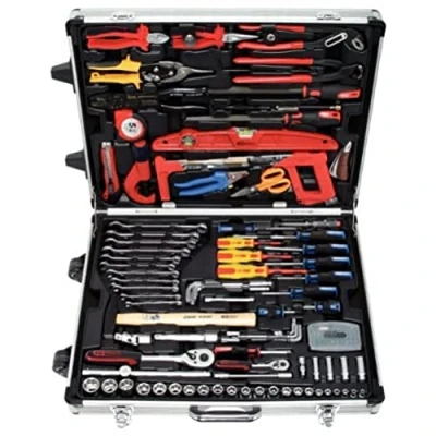 Afbeelding van KS Tools 135 delige Gereedschapsset 1/4&quot; + 1/2&quot; chroomstaal