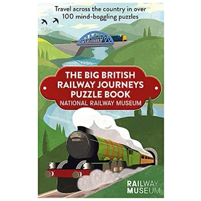 Afbeelding van Big British Railway Journeys puzzle Book: the book from National Museum in York!