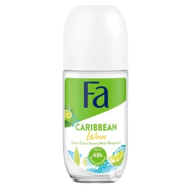 Afbeelding van FA Women &quot;Caribbean Lemon&quot; Deo Roll on 6er Pack (6x 50ml)