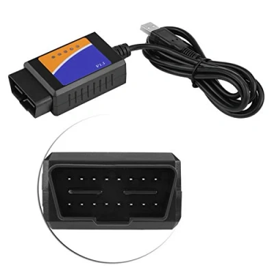 Afbeelding van EBTOOLS Diagnostische Kabel, Auto USB Connector V1.5 OBD2 Kabel Interface Scanner OBD II Engine System Diagnostic Tools voor Benz Citroen