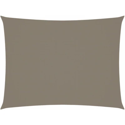 Afbeelding van VidaXL Zonnescherm rechthoekig 5x7 m oxford stof taupe