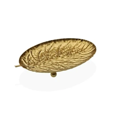 Afbeelding van Middenstuk Versa Gouden Laken 12 x 1,5 19 cm