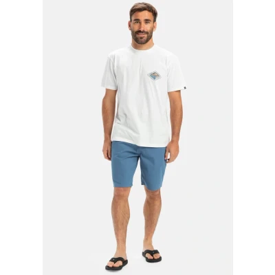 Afbeelding van Quiksilver EVO Future Islands Tshirt print, Maat: XXL, Wbk