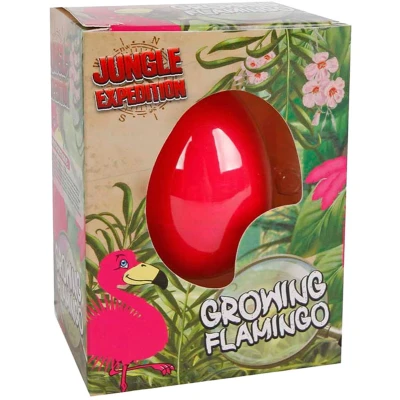 Afbeelding van Expediton Ei met Groeiende Flamingo, 6cm