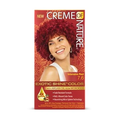 Afbeelding van Creme of Nature Argan Oil Exotic Shine Hair Colour 7.6 Intensive Red