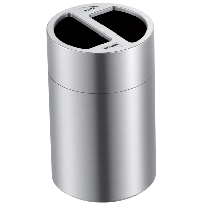Afbeelding van Recycling afvalbak grote capaciteit 2 x 60 liter