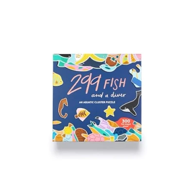 Afbeelding van Laurence king puzzel fish and a diver 300 stukjes engelstalig