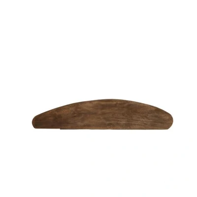 Afbeelding van Ginosu wandplank 80x20x3 cm mat donkerbruin