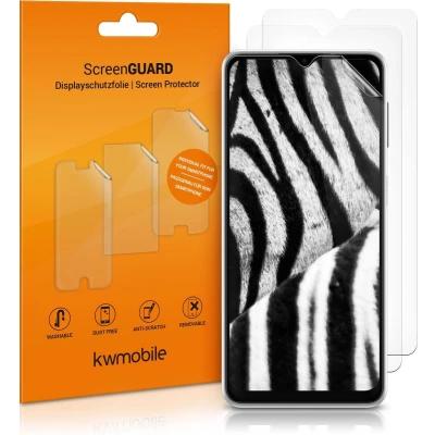Afbeelding van kwmobile 3x screenprotectors compatibel met Samsung Galaxy A32 5G screenprotector Beschermfolie voor smartphones Transparant