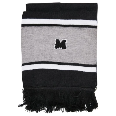 Afbeelding van Urban Classics College TEAM Sjaal, Heren, Maat: One Size, Black heathergrey white