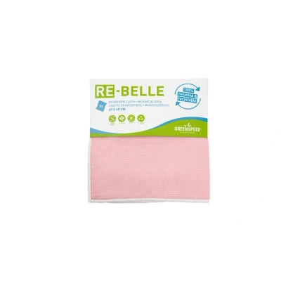 Afbeelding van Microvezeldoek Greenspeed Re belle 40x40cm roze