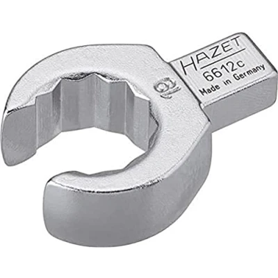 Afbeelding van HAZET 6612C 19 insteek ringsleutel, open