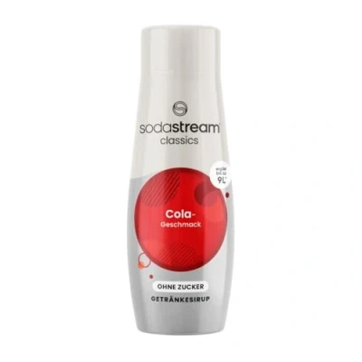 Afbeelding van SodaStream Siroop cola zonder suiker, 1 x fles geeft 9 liter kant en klare drank, binnen enkele seconden bereid altijd vers, 440 ml