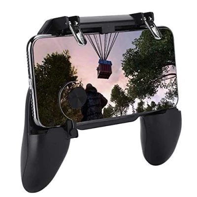 Afbeelding van mobiele gamecontroller, handheld Gamepad controller L1R1, universele gametrigger joystick voor PUBG