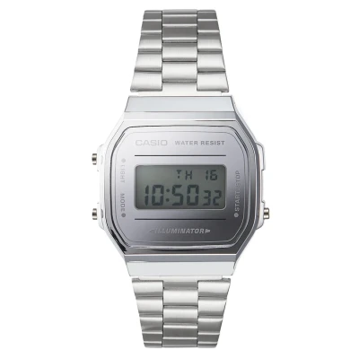 Afbeelding van Casio Collection A168WEM 7EF horloge Horloges Zilverkleur