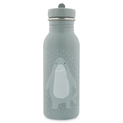 Afbeelding van Trixie rvs drinkfles mr. shark 500 ml