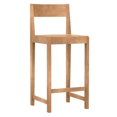 Afbeelding van Frama 01 barkruk H65 warm bruin