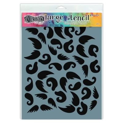 Afbeelding van Ranger Dyan Reaveley Dylusions Stencil L Stash of &#039;Tache (DYS49807)