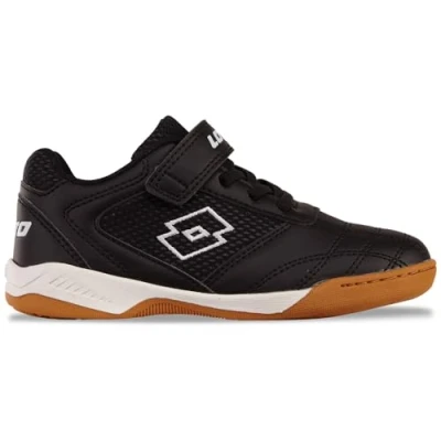 Afbeelding van LOTTO Whizzer K Sneakers voor kinderen, zwart wit, 39 EU