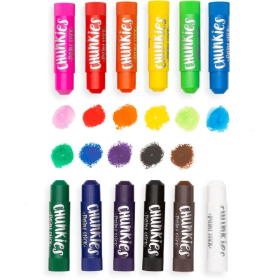 Afbeelding van Ooly Chunkies verf sticks classic, 12 stuks