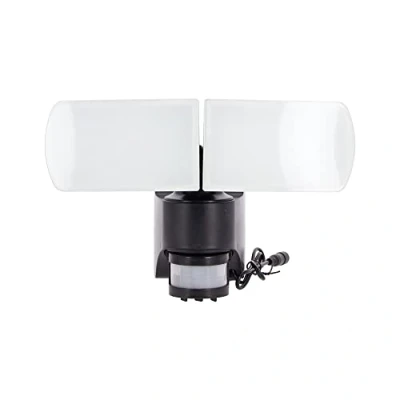 Afbeelding van Solar LED Wall Floodlight, 2 koppen, IP44, Motion Detector, 1500 Lumen, 6500 K, Cool White