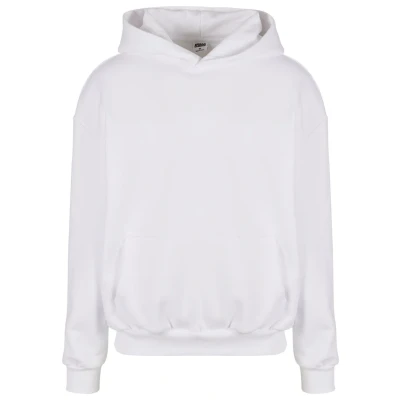 Afbeelding van Urban Classics Herentrui met capuchon, ultra heavy oversized hoodie, casual hoodie voor mannen, fit, wit, 4XL