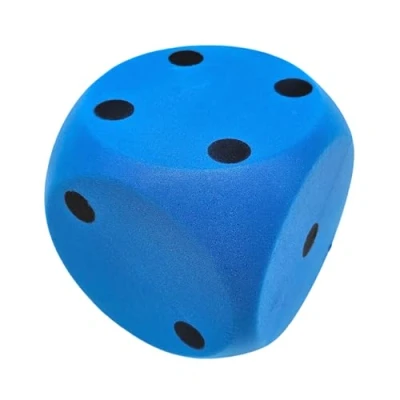 Afbeelding van alldoro 63108 schuimkubus, blauw