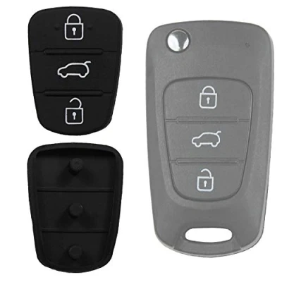 Afbeelding van KONIKON Autosleutel toetsenveld rubber pad nieuw geschikt voor Hyundai Kia i10 i20 i30 ix35 ix20 Elantra