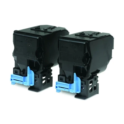 Afbeelding van Epson toner zwart twin pack s050594 6000 pagina\s c13s050594