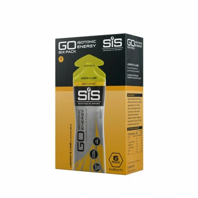 Afbeelding van Sis Isotonic 60ml Lemon&amp;lime Energiegel Zwart