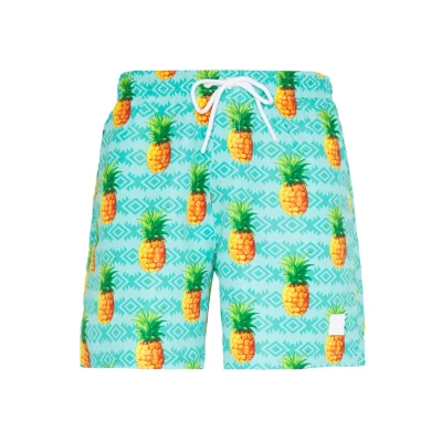 Afbeelding van Urban Classics Pattern Zwemshorts pineapple, Heren, Maat: Medium, Pineapple