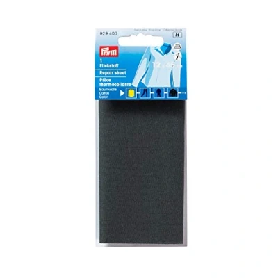 Afbeelding van Prym Set di 12 x 45 cm, in Cotone per riparazioni, Colore: Grigio