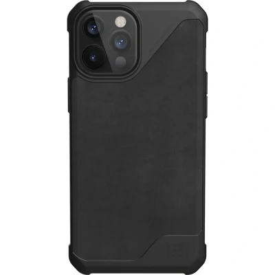 Afbeelding van Apple iPhone 12 Pro Max Hoesje Siliconen en TPU (zacht) UAG Softcase/Backcover Zwart Telefoonhoesje Shockproof/Valbescherming