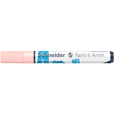 Afbeelding van Schneider acrylmarker Paint it 320 4mm abrikoos S 120236
