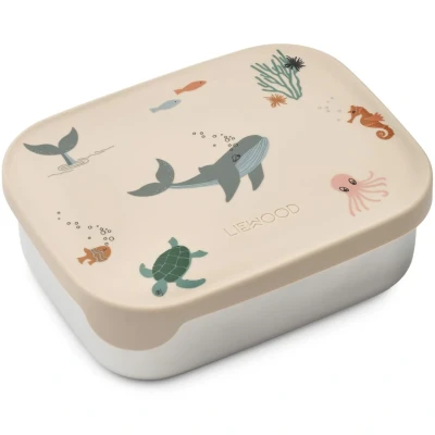 Afbeelding van Liewood rvs broodtrommel arthur sea creature sandy