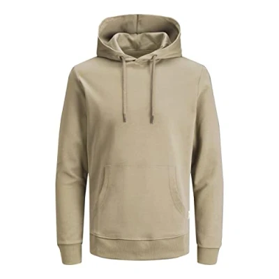 Afbeelding van Jack &amp; Jones Sweater met capuchon en logo voor heren, Crockery., XXL