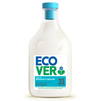 Afbeelding van 6x Ecover Wasverzachter Roos &amp; Bergamot 33 Wasbeurten 1 liter