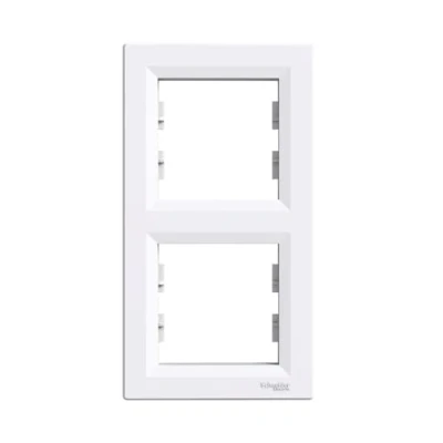 Afbeelding van Schneider Electric Asfora Verticaal Afdekraam 2V Wit