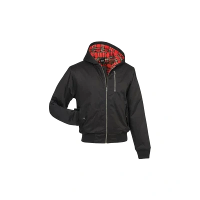 Afbeelding van Brandit LORD Canterbury Hooded Sweater met rits, Heren, Maat: Small, Black