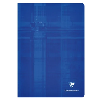 Afbeelding van Schrift Clairefontaine A4 ruit 10x10mm 90gr 80blz assorti