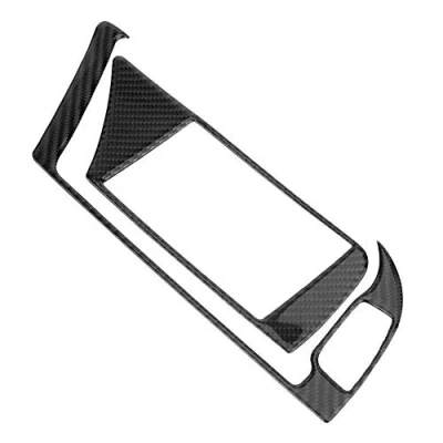 Afbeelding van KSTE Frame voor binnenpaneel, koolstofvezel, auto, binnenbord, navigator, frame, afdekking A u d i A4 B8 A5 S4 S5