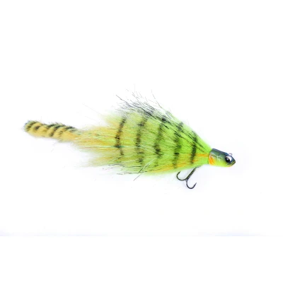 Afbeelding van BIM Tackle Crazy Rabbit Streamer Loodvrij 29cm (33g) Firetiger Lood vervanger