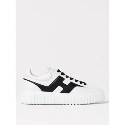 Afbeelding van Leather Upper Lace Up Casual Footwear with Rubber Sole White 1
