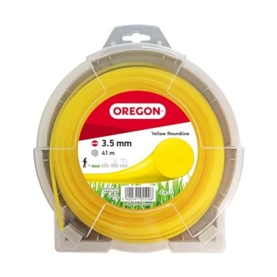 Afbeelding van Oregon 69 376 Y Gele ronde grastrimmerlijn/draad voor grastrimmers en bosmaaiers, 3,5 mm x 41 m