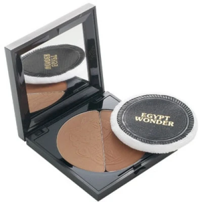 Afbeelding van EGYPT WONDER make up Compact Duo mineraalpoeder, 10 g, het origineel sinds 1980 voor de perfecte teint, mineraal poeder elk huidtype, contouring