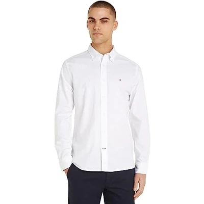 Afbeelding van Tommy hilfiger hemd voor heren wit maat s